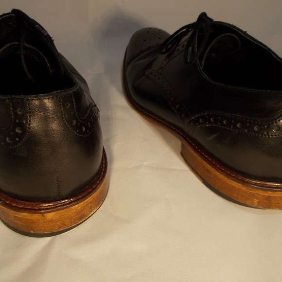 Black men's shoes by Joseph Abboud size 12 - Picture 4 of 5
